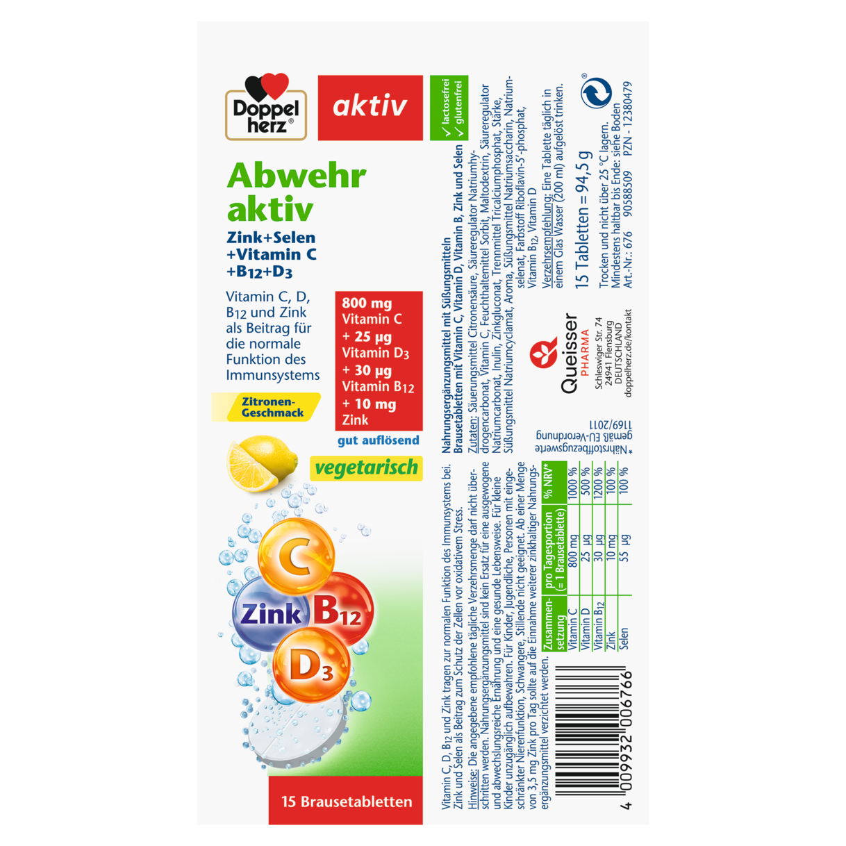 Abwehr aktiv Brausetabletten