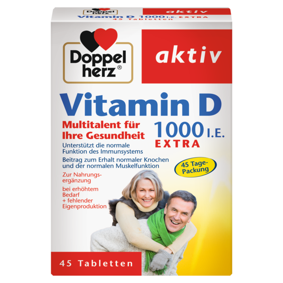 Doppelherz Vitamin D 1000 I.E. EXTRA