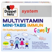 Doppelherz system MULTIVITAMIN MINI-TABS family Frontansicht