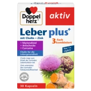 Doppelherz aktiv Leber plus Frontansicht