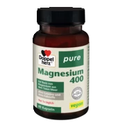 Doppelherz pure Magnesium 400 Frontansicht