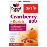 Doppelherz aktiv Cranberry + Kürbis Frontansicht