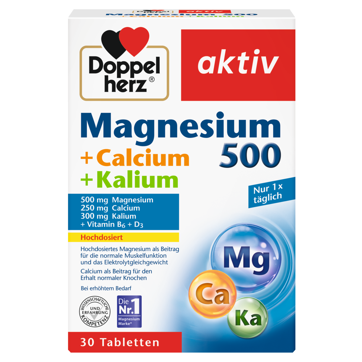 Magnesium 500 + Calcium + Kalium
