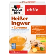 Doppelherz aktiv Heißer Ingwer Frontansicht