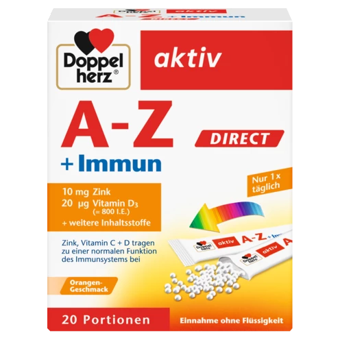 Doppelherz aktiv A-Z DIRECT Frontansicht
