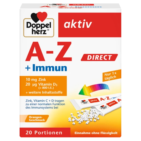 Doppelherz aktiv A-Z DIRECT Frontansicht