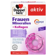 Doppelherz aktiv Frauen Mineralien DEPOT Frontansicht