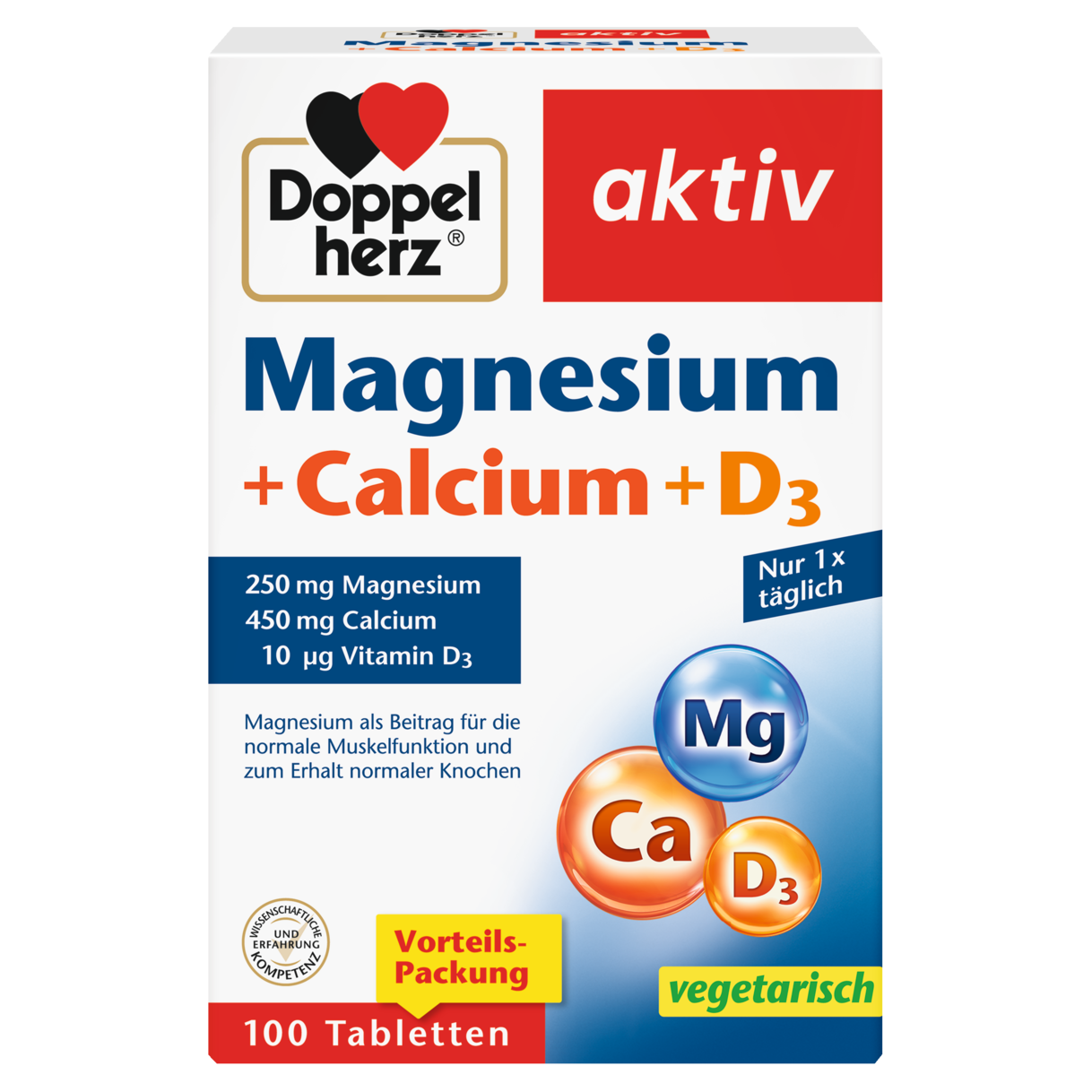 Magnesium + Calcium + D3