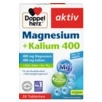 Abbildung der Produktverpackung Doppelherz aktiv Magnesium + Kalium 400 Frontansicht