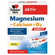 Doppelherz aktiv Magnesium + Calcium + D3 DIRECT Frontansicht