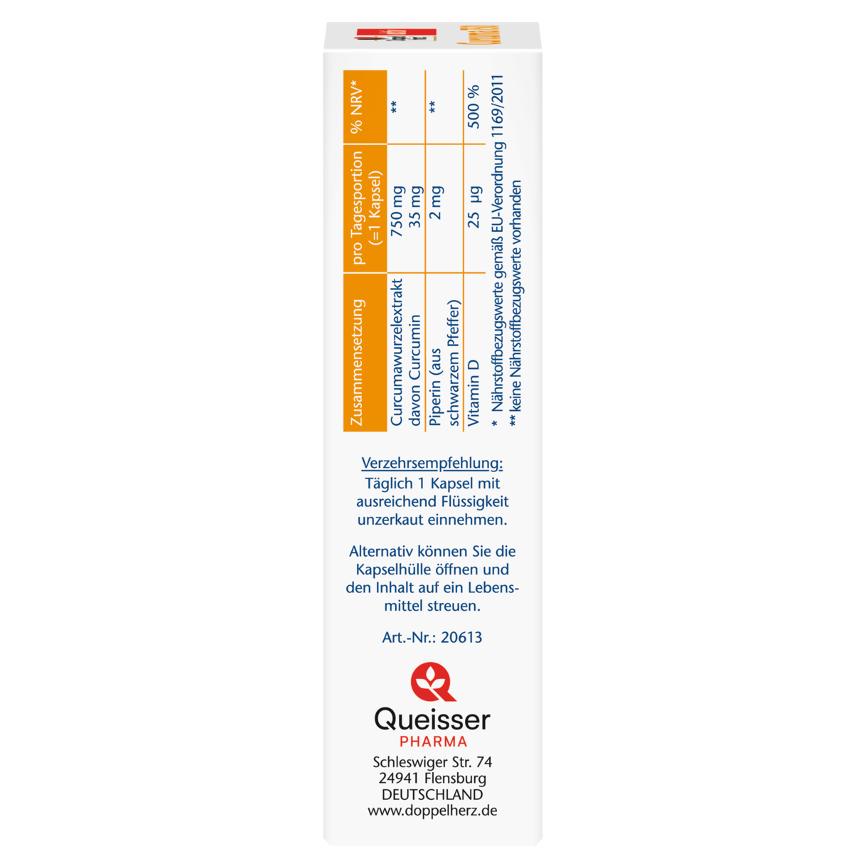 Curcuma 750
