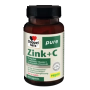 Doppelherz pure Zink + C Frontansicht
