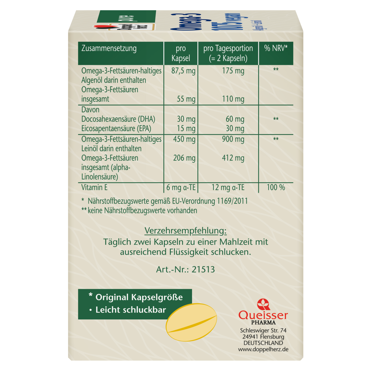 Omega-3 1075 vegan