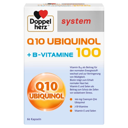Doppelherz system Q10 UBIQUINOL 100 Frontansicht