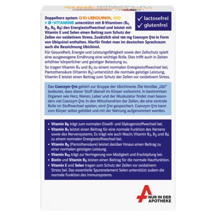 Q10 UBIQUINOL 100