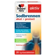 Doppelherz aktiv Sodbrennen akut + protect Frontansicht