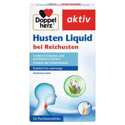 Doppelherz aktiv Husten Liquid Frontansicht