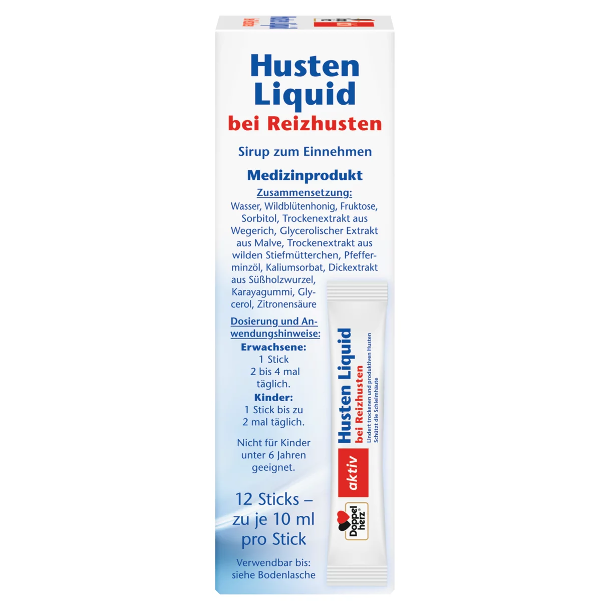 Doppelherz aktiv Husten Liquid Seitenansicht rechts