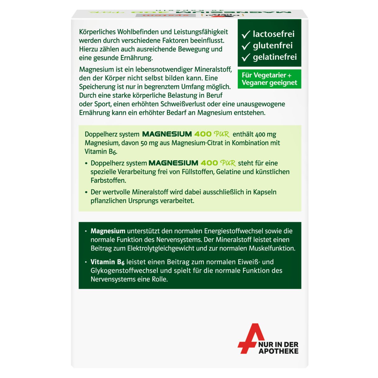 Magnesium 400 Pur