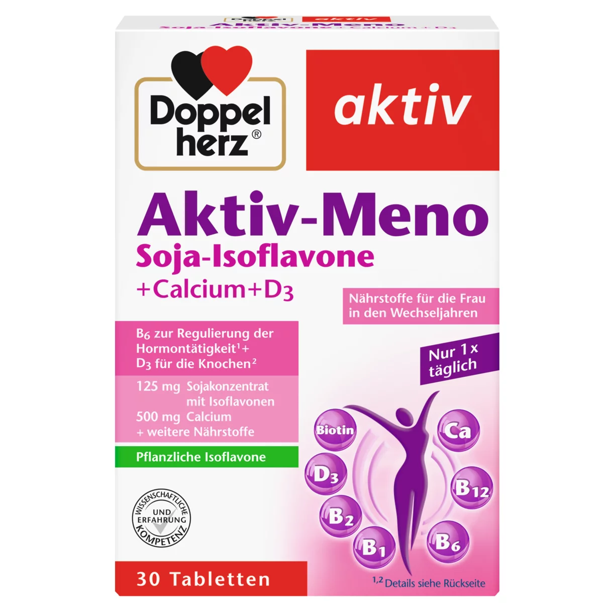 Doppelherz aktiv Aktiv-Meno Frontansicht