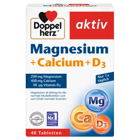 Doppelherz aktiv Magniy + kalsiy + D3 Old ko'rinish
