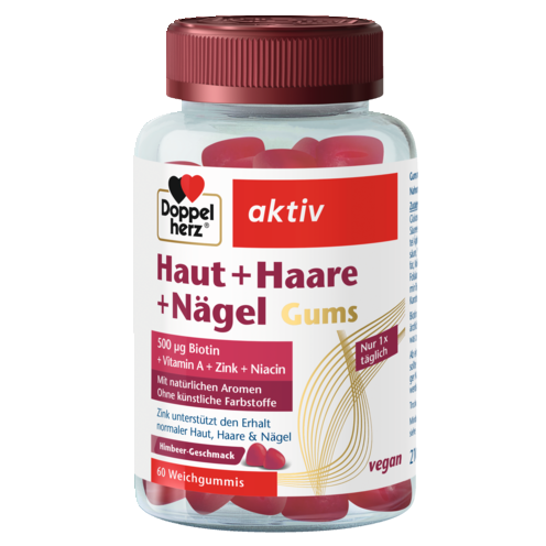 Haut + Haare + Nägel Gums