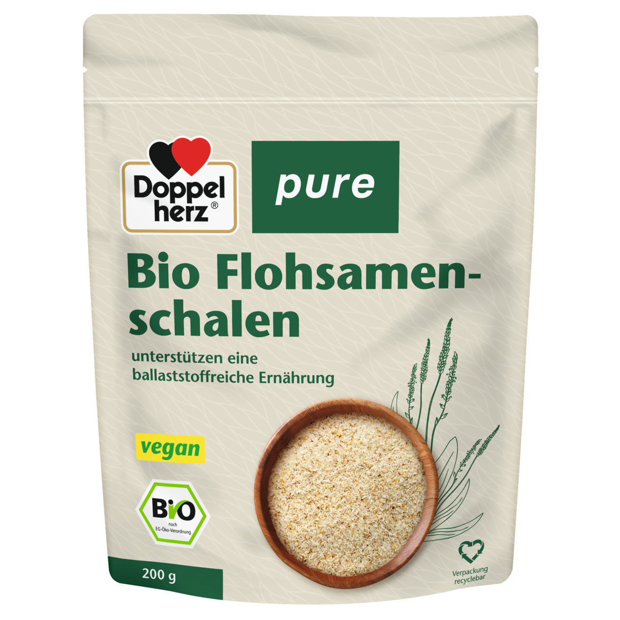 Bio Flohsamenschalen
