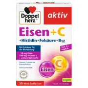 Doppelherz aktiv Eisen + C Frontansicht