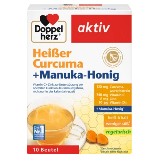 Doppelherz aktiv Heißer Curcuma  Frontansicht