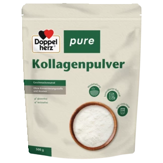 Doppelherz pure Kollagenpulver Frontansicht
