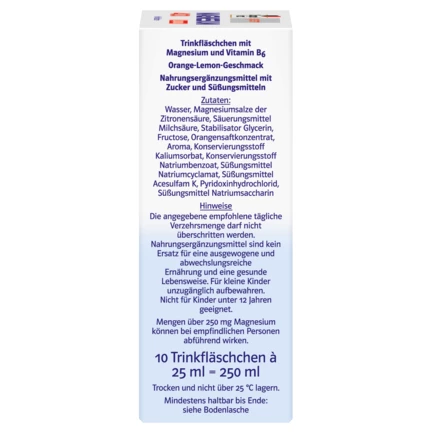 Doppelherz system MAGNESIUM 400 LIQUID Seitenansicht rechts