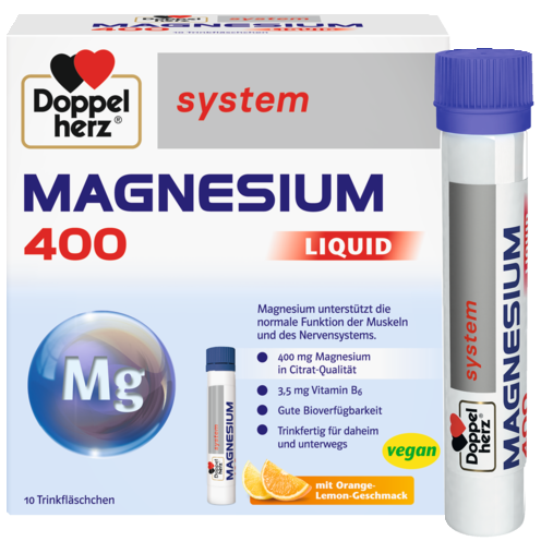 Doppelherz Magnesium 500 + Calcium + Kalium I Doppelherz