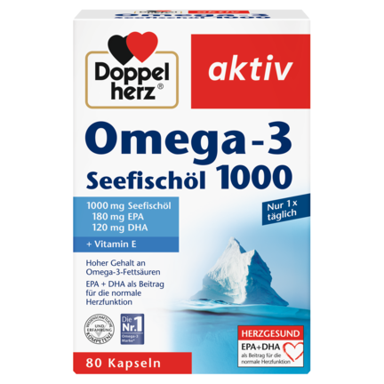 Omega-3 Seefischöl 1000