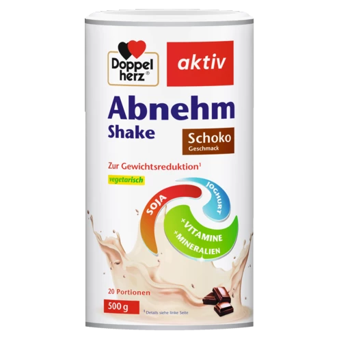 Doppelherz aktiv Abnehm Shake Schokolade Frontansicht