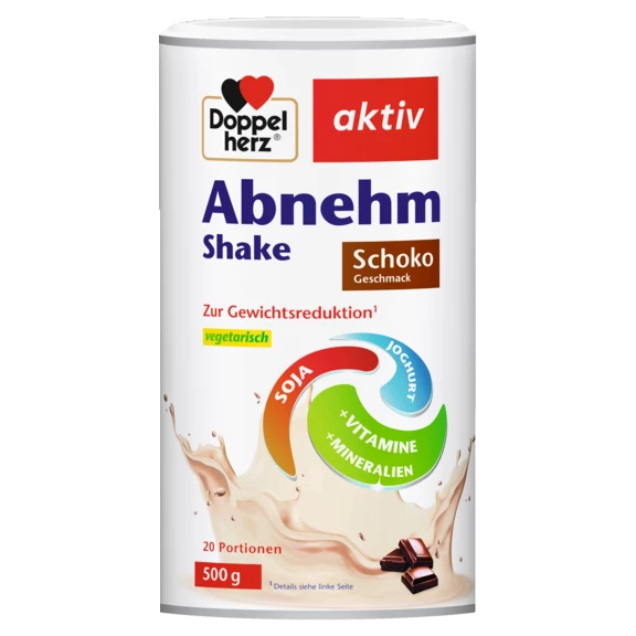 Doppelherz aktiv Abnehm Shake Schokolade Frontansicht