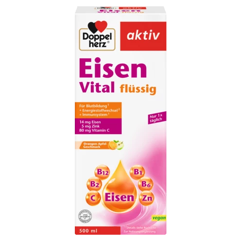 Doppelherz aktiv Eisen Vital Frontansicht