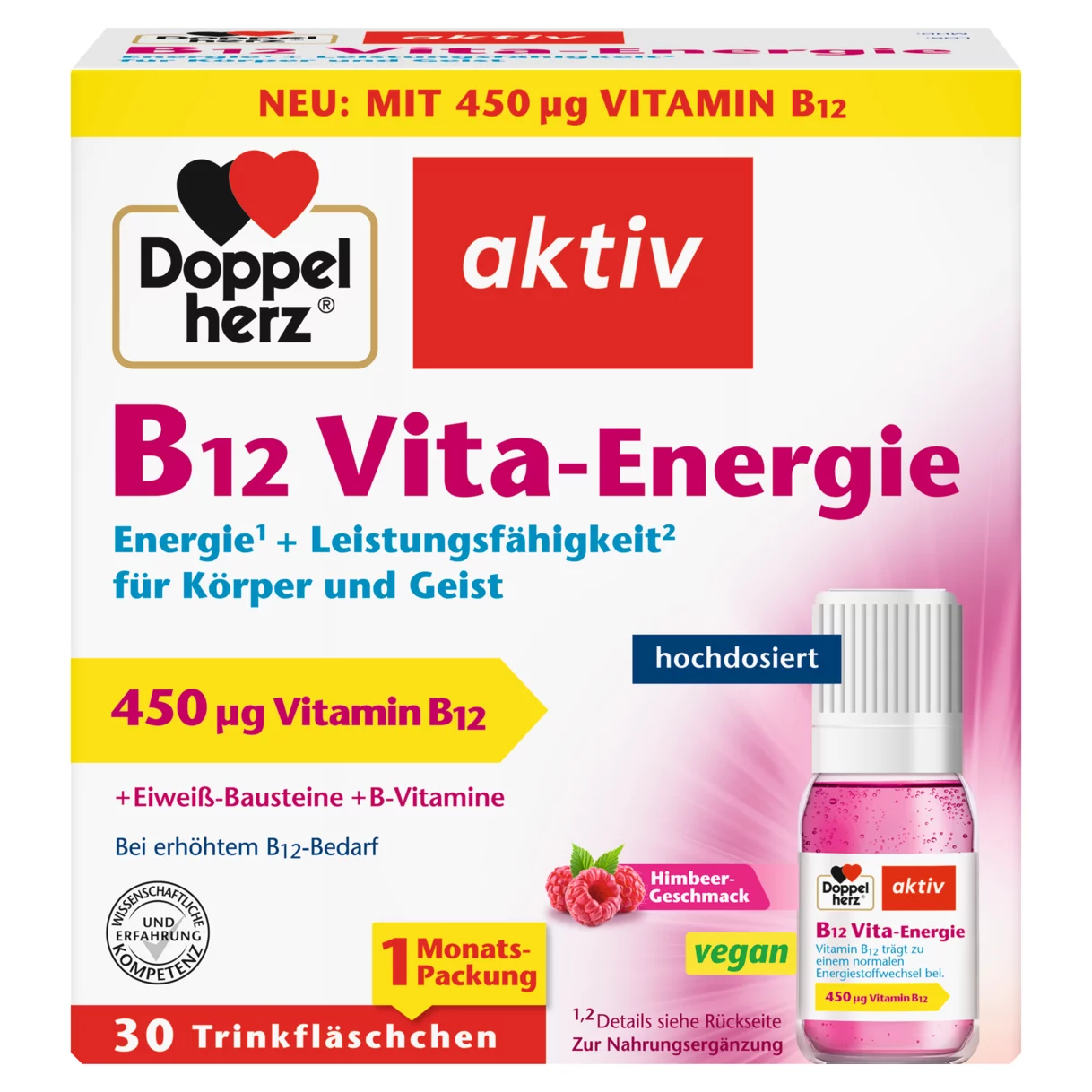 Doppelherz aktiv B12 Vita-Energie Frontansicht