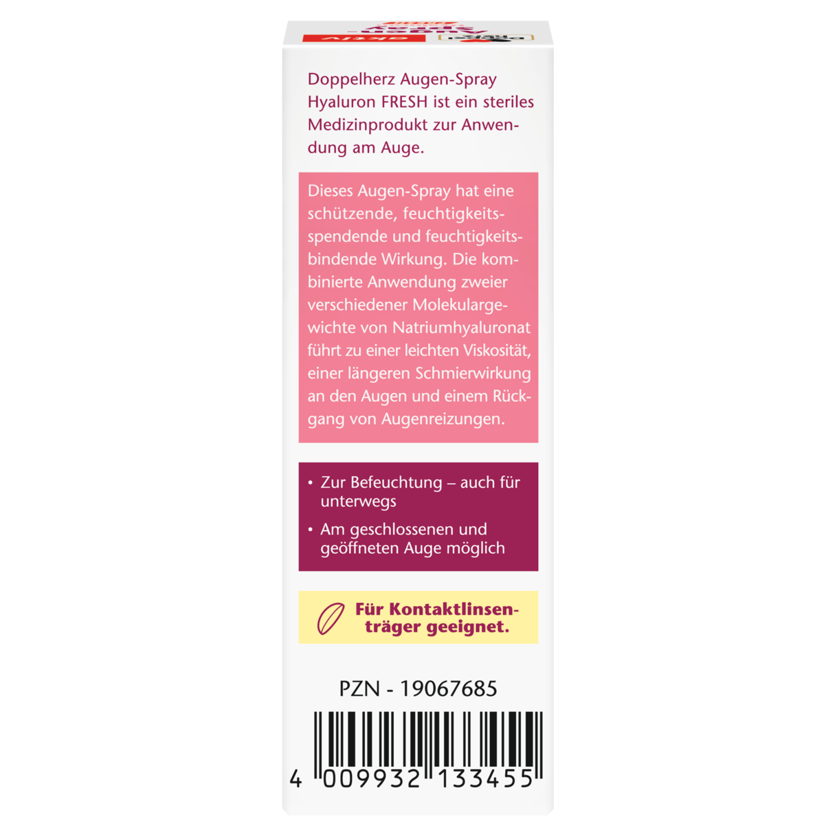 Augen-Spray Hyaluron FRESH
