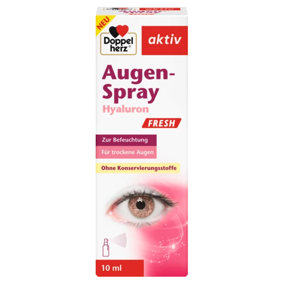 Doppelherz aktiv Augen-Spray Hyaluron FRESH Frontansicht