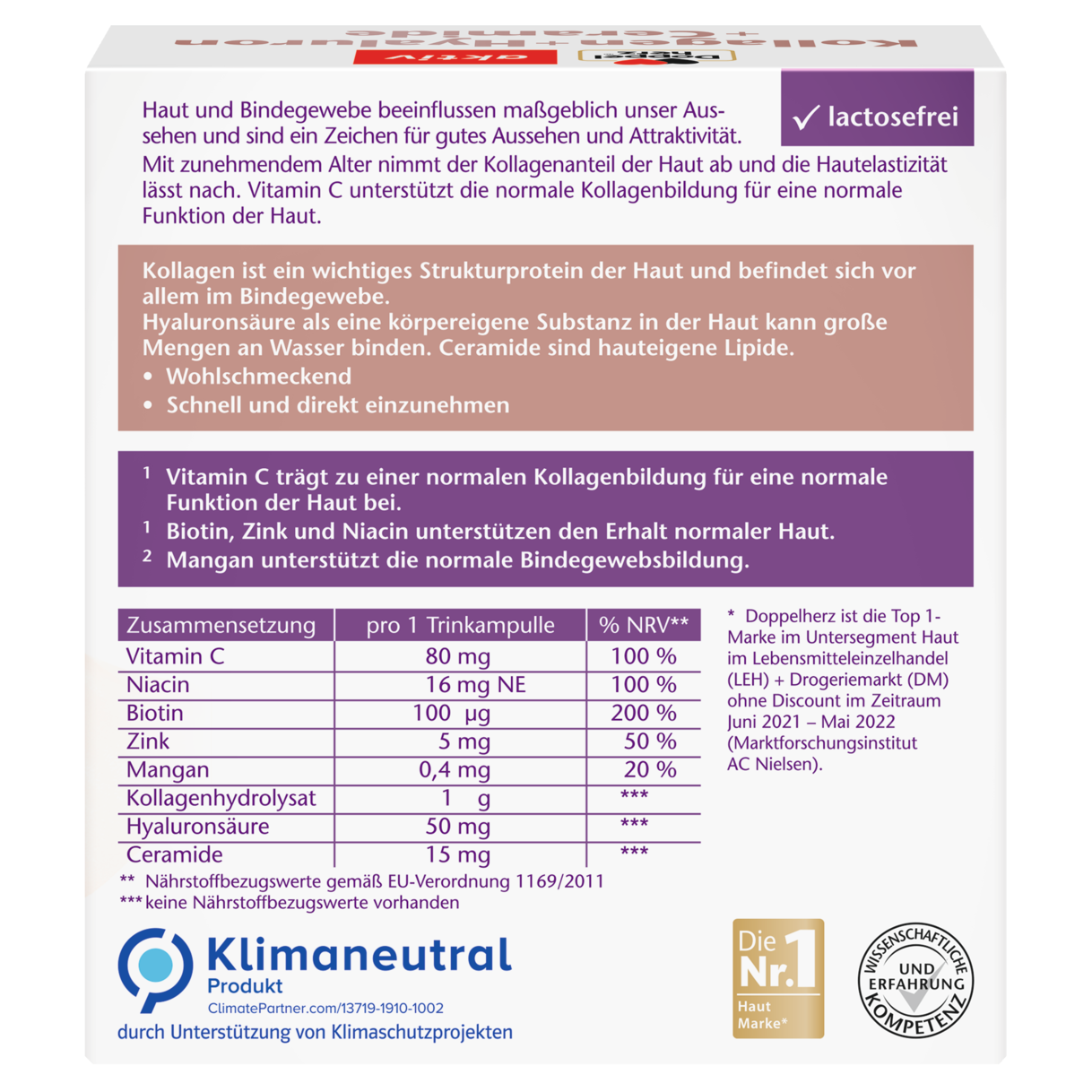 Kollagen + Hyaluron + Ceramide
