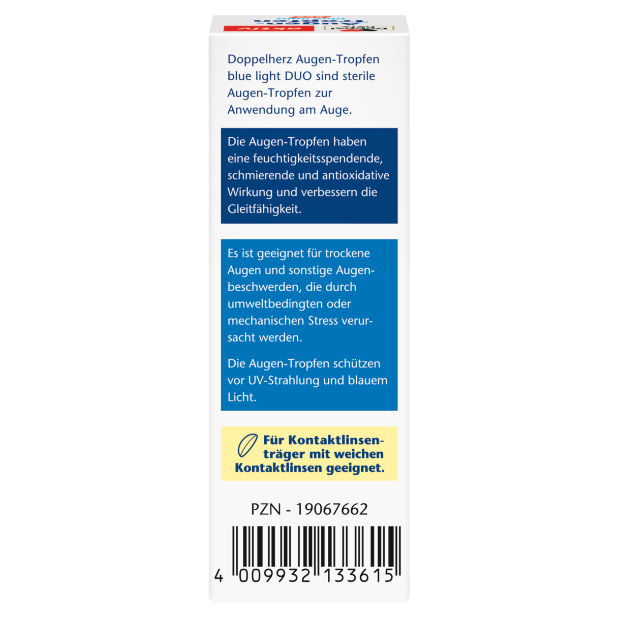Augen-Tropfen blue light DUO