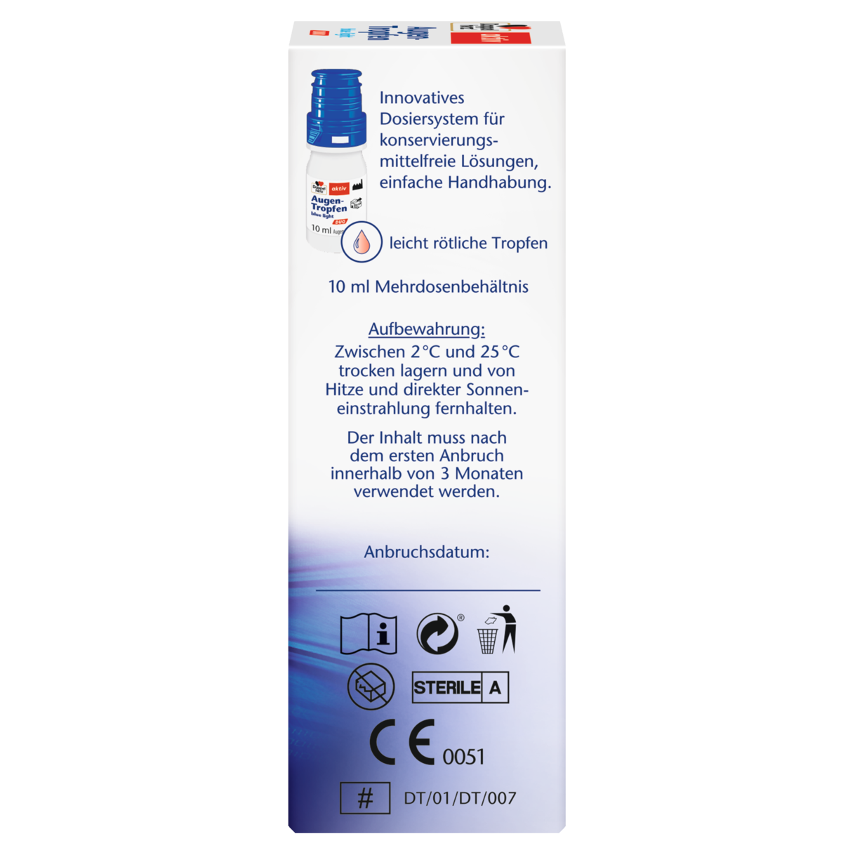 Augen-Tropfen blue light DUO