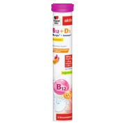 Doppelherz aktiv Vitamin B12 + D3 Brausetabletten Frontansicht
