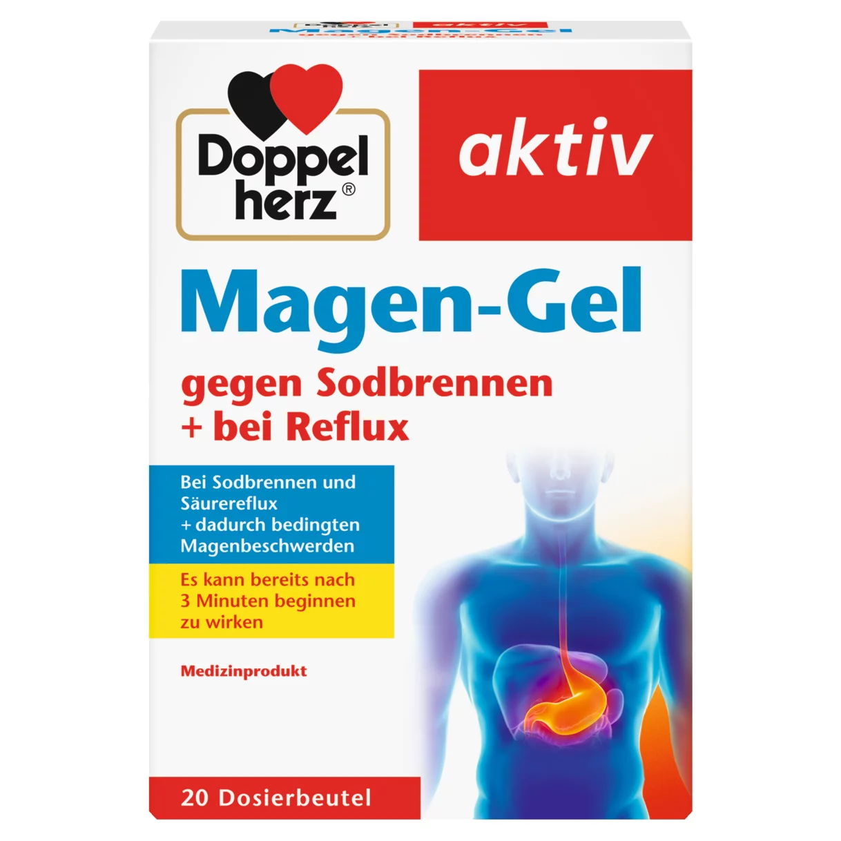 Doppelherz aktiv Magen-Gel Frontansicht