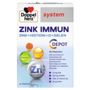 Doppelherz system ZINK IMMUN Frontansicht