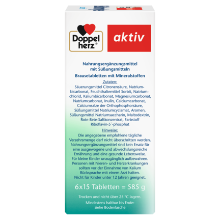 Elektrolyte Brausetabletten