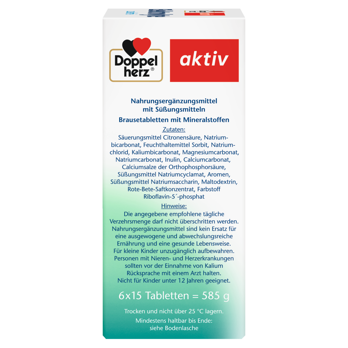 Elektrolyte Brausetabletten