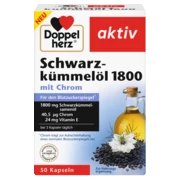 Doppelherz aktiv Schwarzkümmelöl 1800 Frontansicht