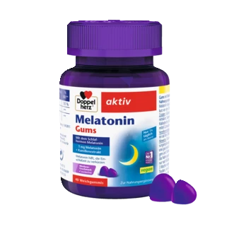 Doppelherz aktiv Melatonin Gums Frontansicht