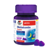 Abbildung der Produktverpackung Doppelherz aktiv Melatonin Gums Frontansicht